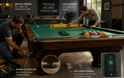 How to Level a Pool Table: Complete Guide