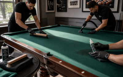 How To Clean Pool Table Felt