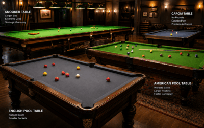 Types of Billiards Tables